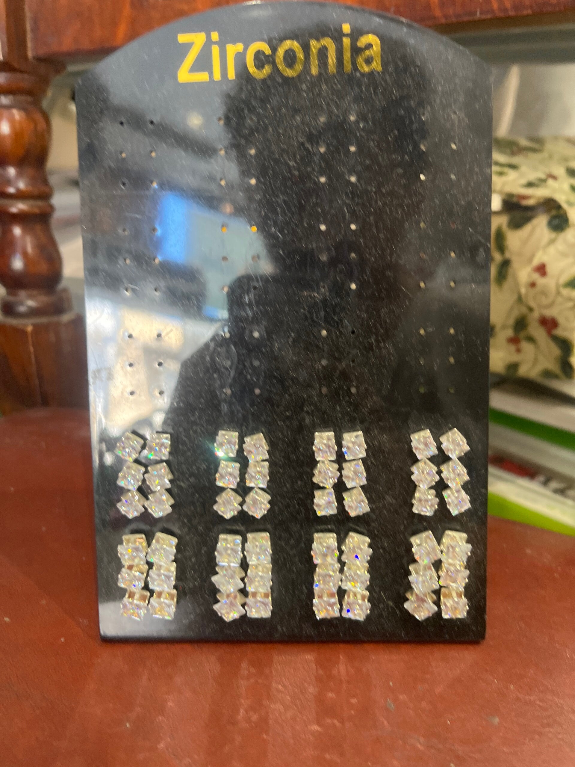 Zirconia Earrings - €2 Each - Jewelry