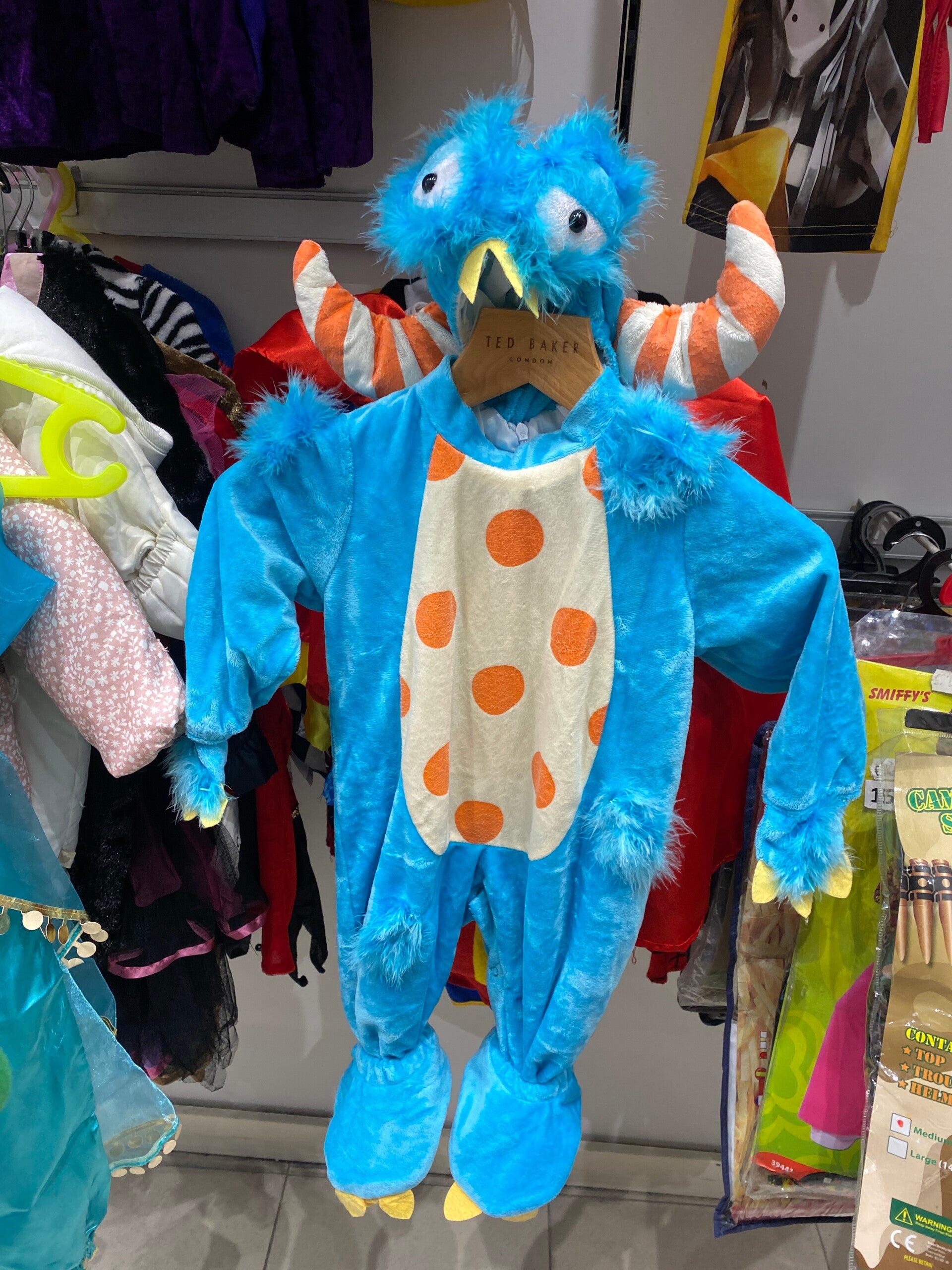 Boys Mini Monster Carnival Costume - Size 12-18 Months