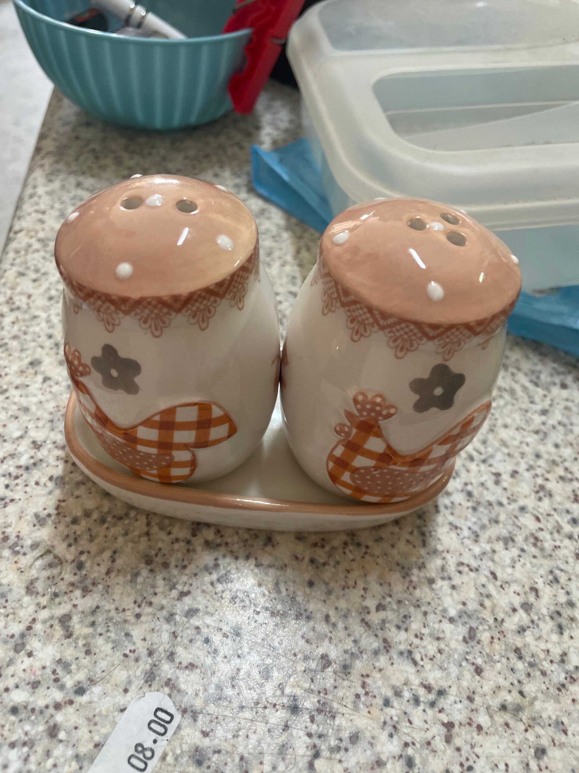 Salt and Pepper - Supplies - Vintage