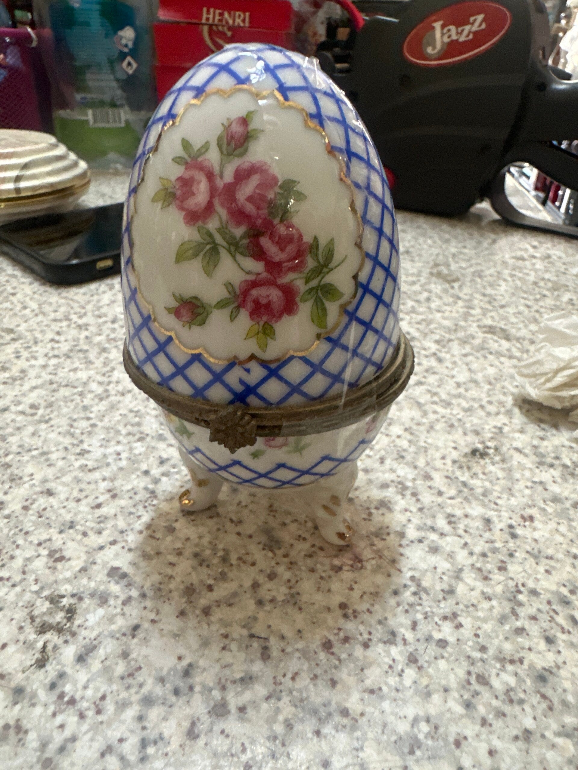 Egg Jewelry Box - Decor