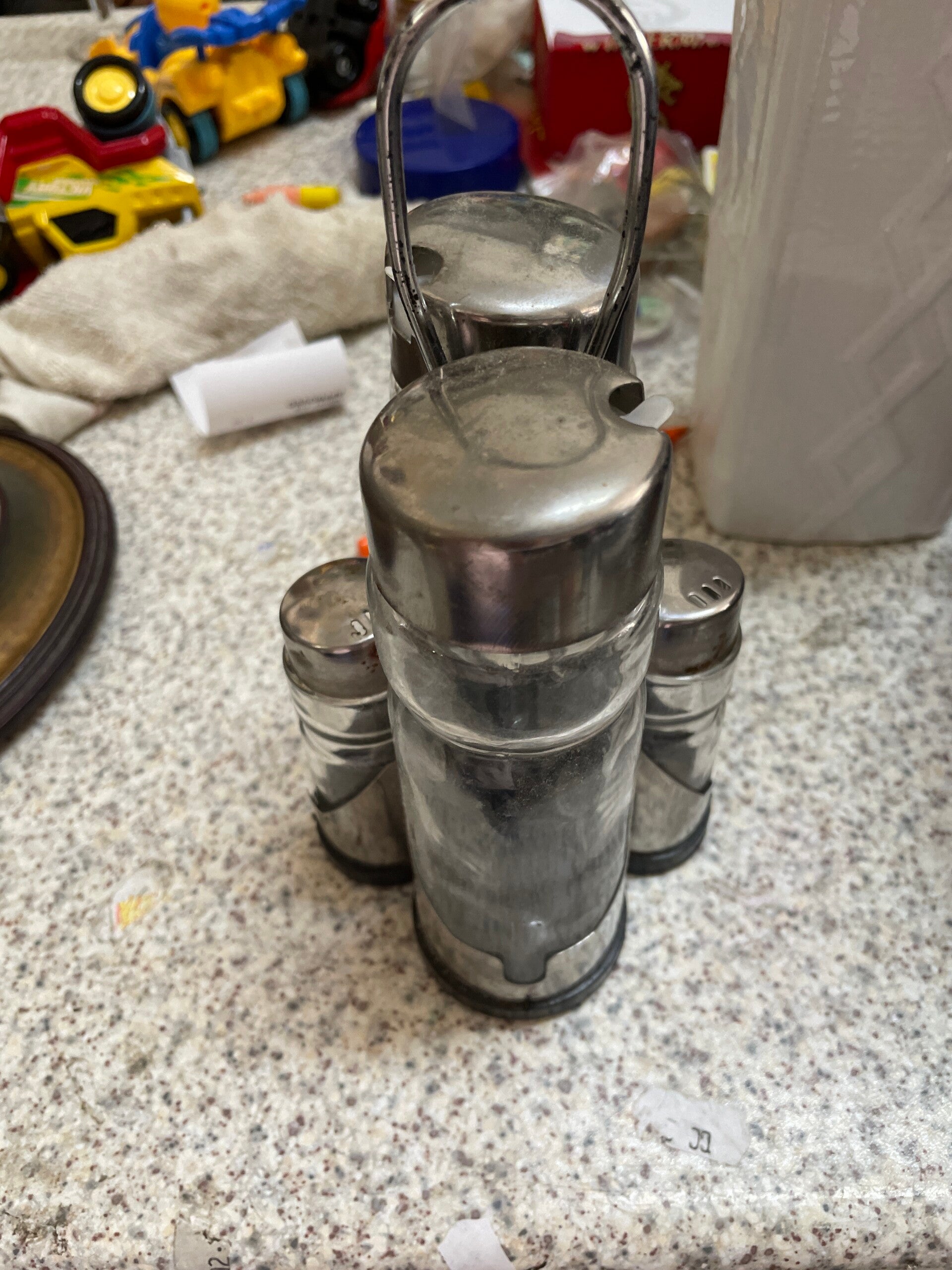 Salt Pepper Balsamic & Oil - Supplies