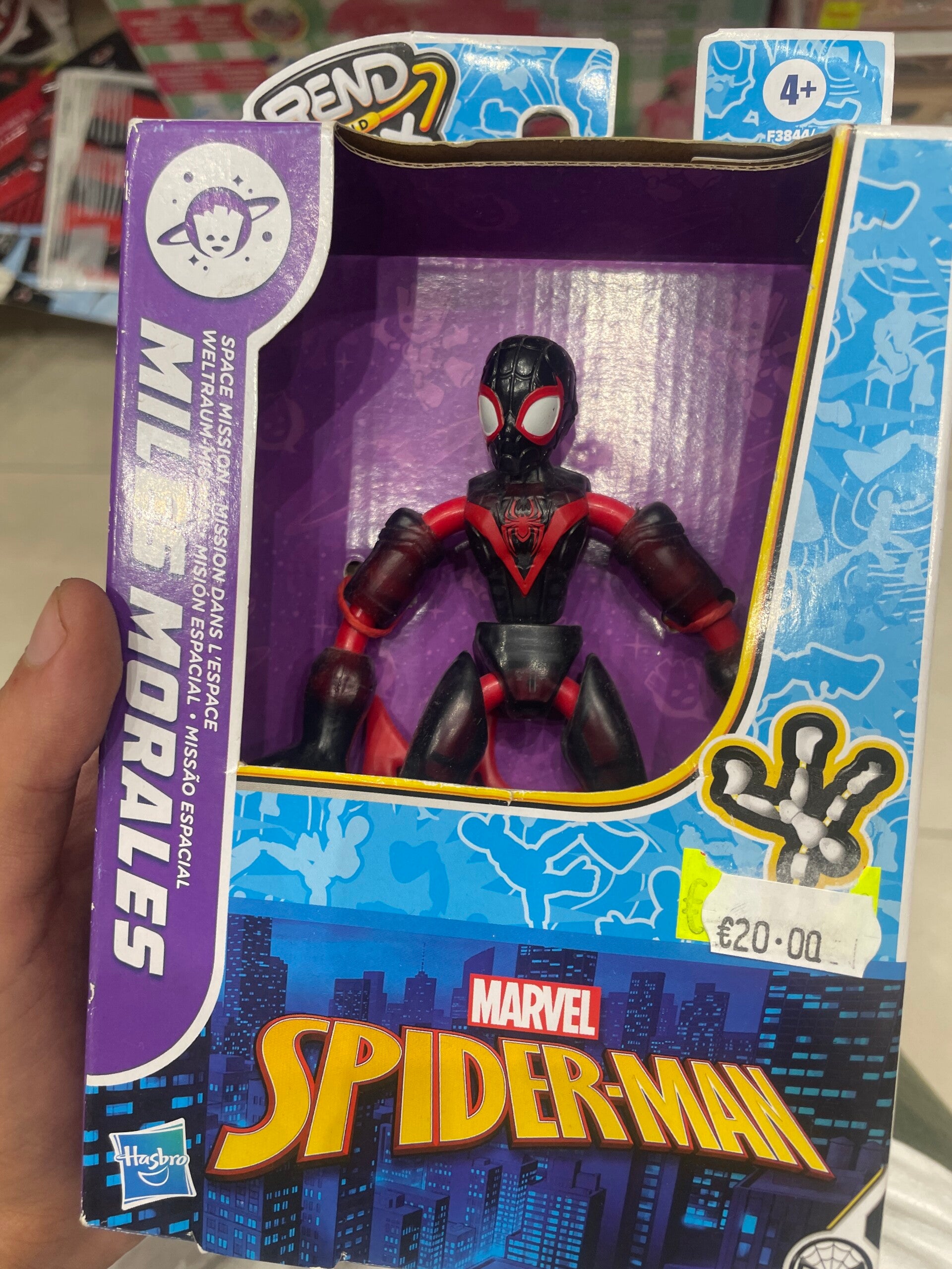 Marvel Spider-Man Miles Morales Bend and Flex - New - Toys
