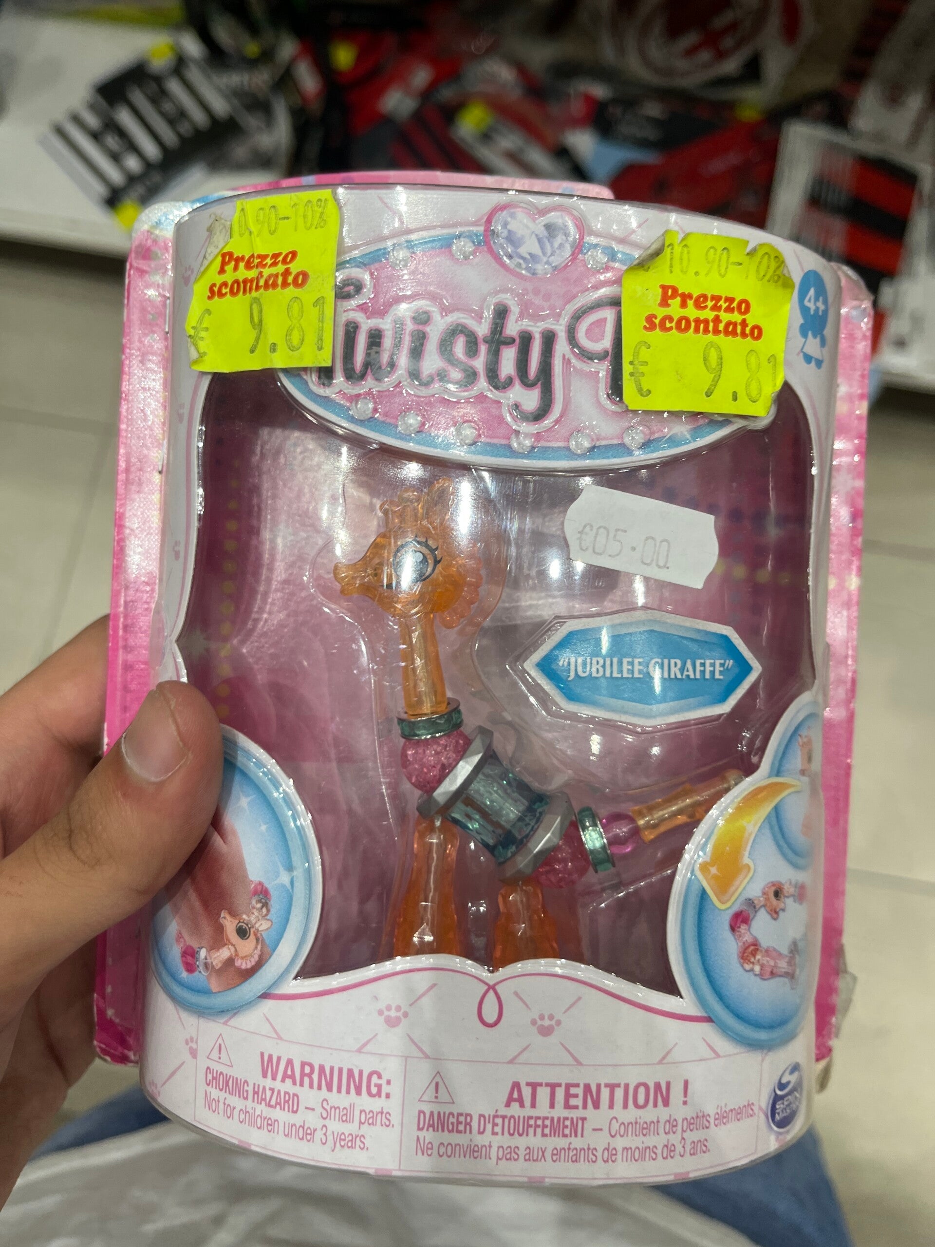 Jubilee Giraffe Twisty Petz - New - Toys