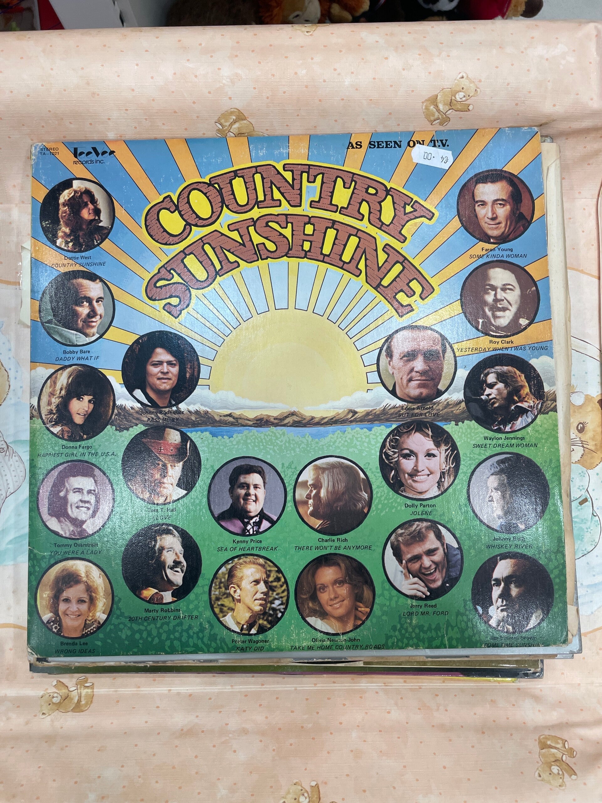 LP Record - Country Sunshine - Music