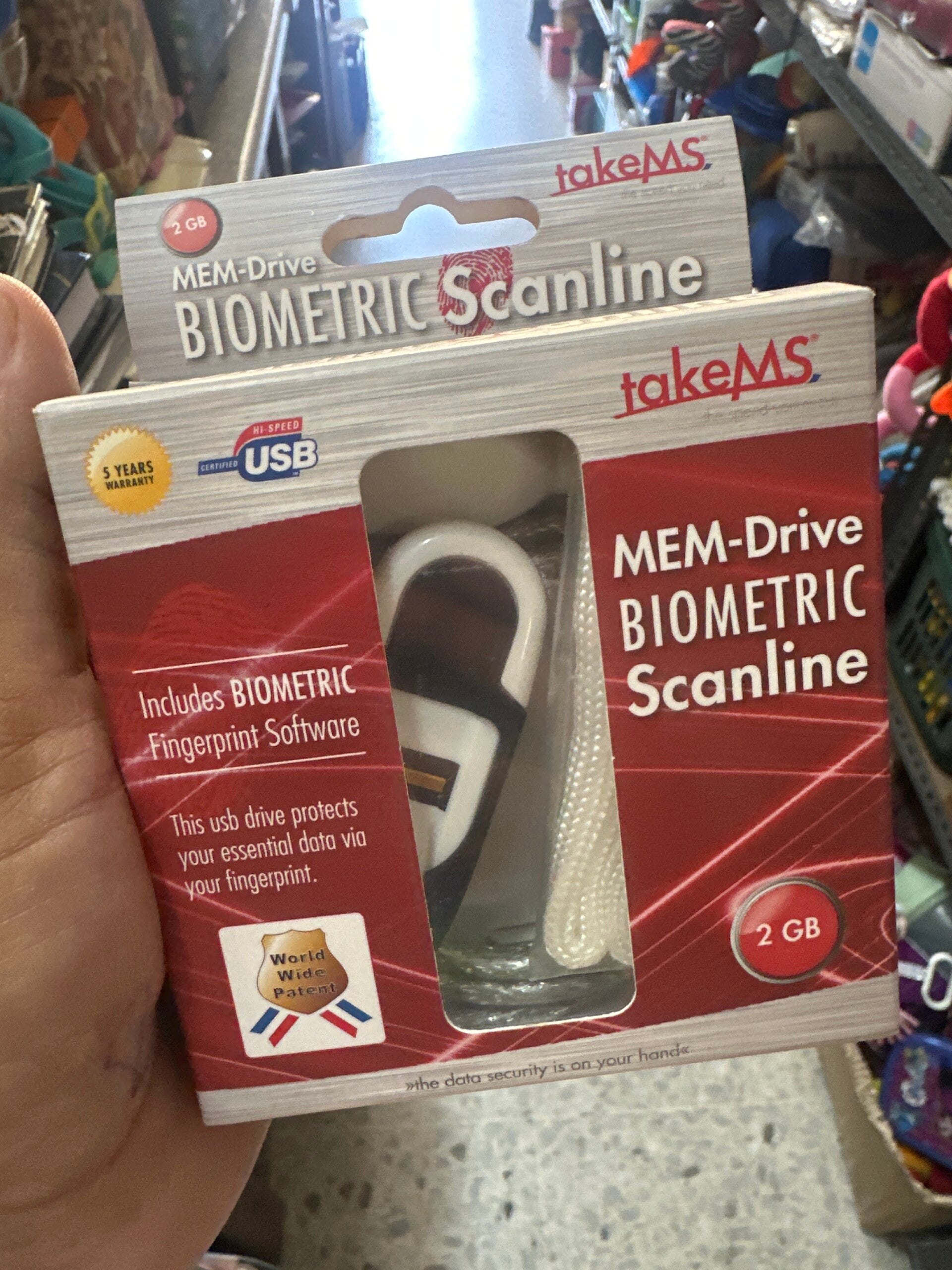 MEM Drive Biometric Scanline - Supplies