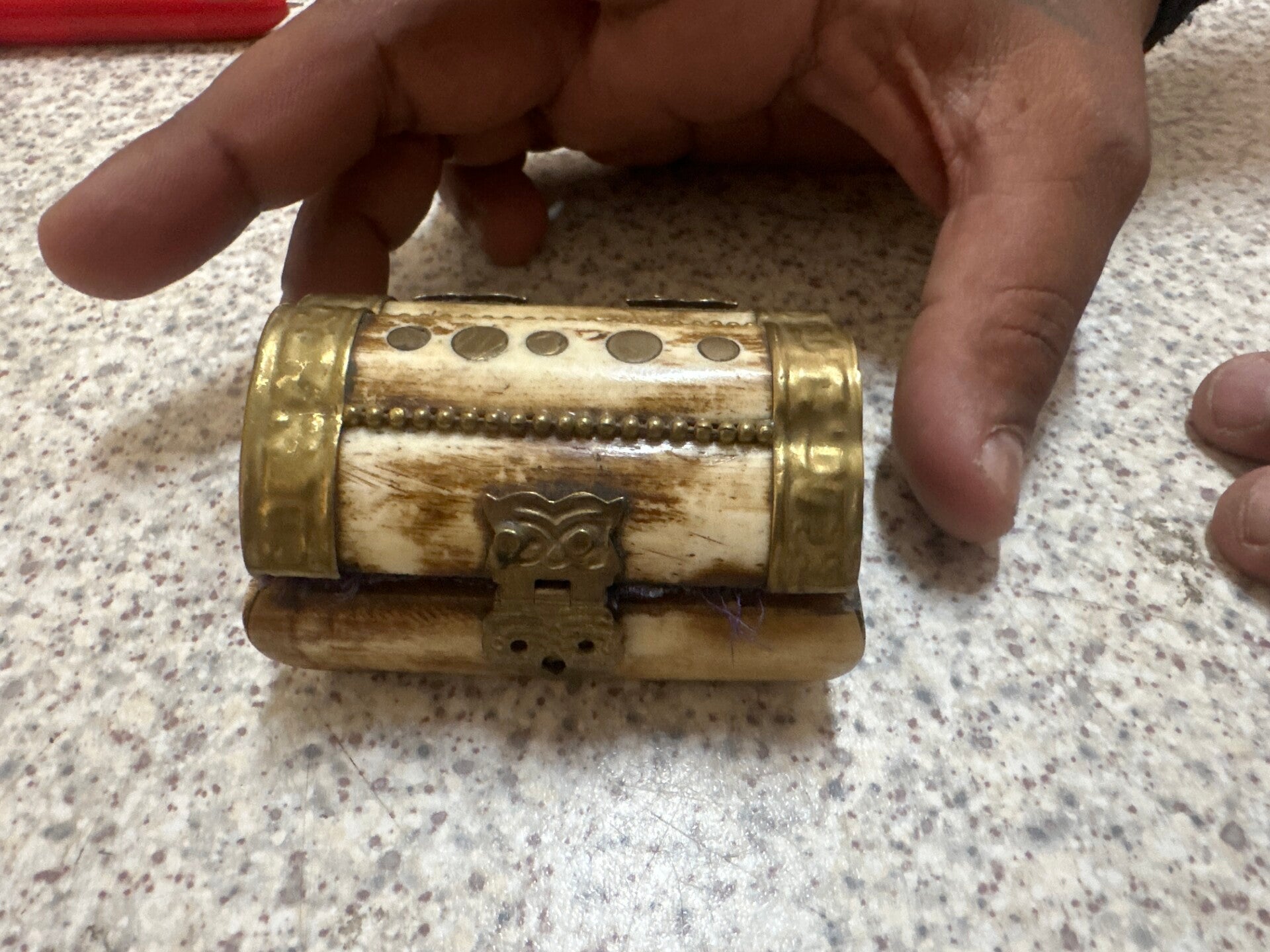 Bone Jewelry Box - Decor