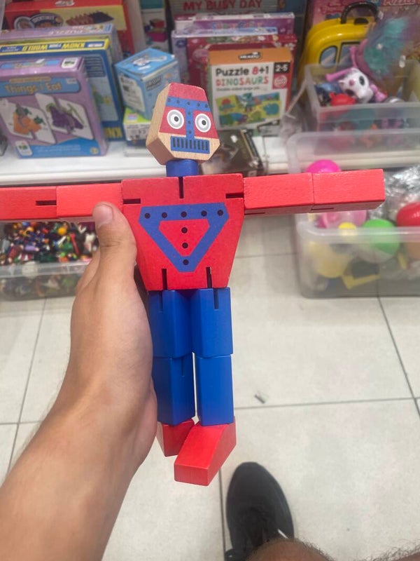 Wooden string figurine - toys*