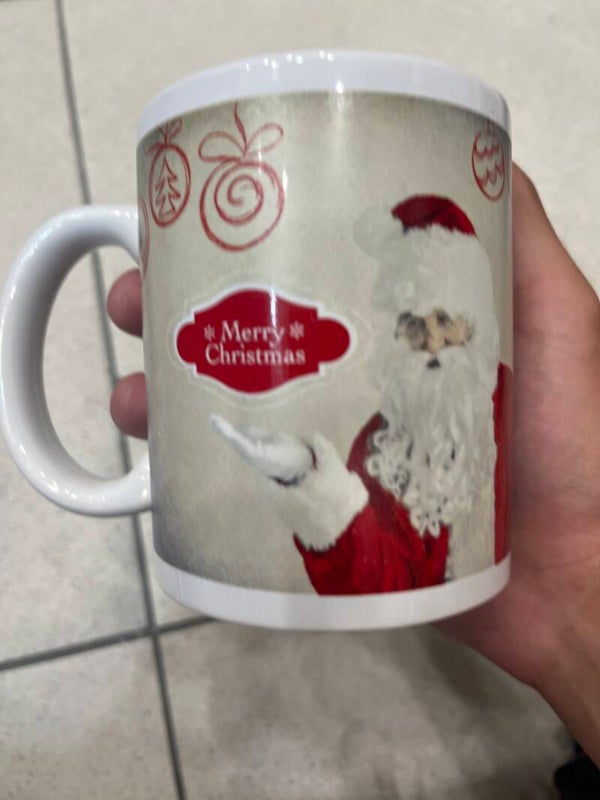 Merry Christmas Mug.- Mugs*