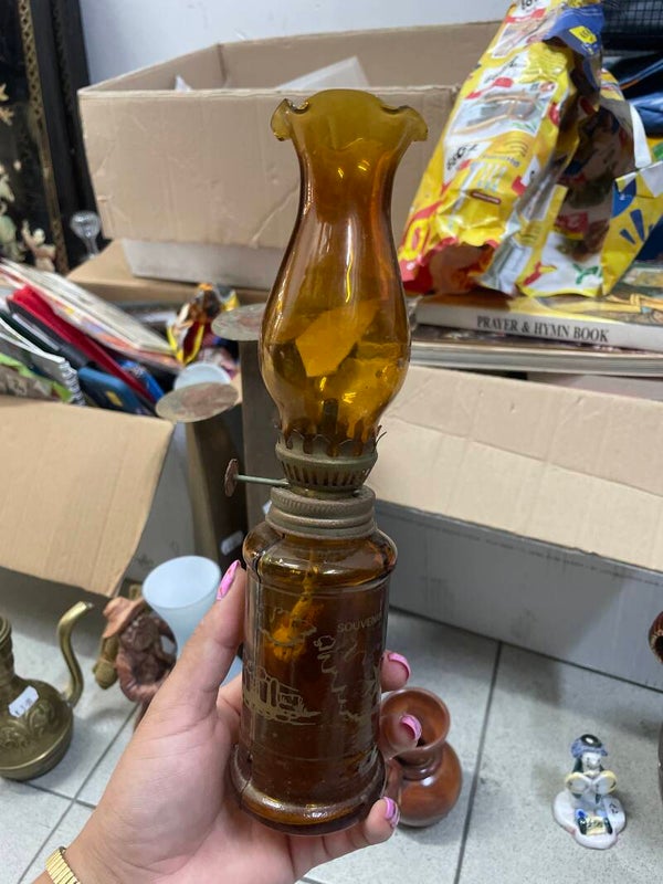 Vintage miniature oil lamp - Decor ***