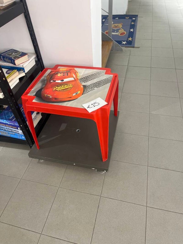 Cars Table - Supplies*