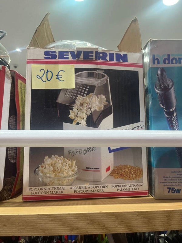 Vintage Popcorn Maker - Electric*