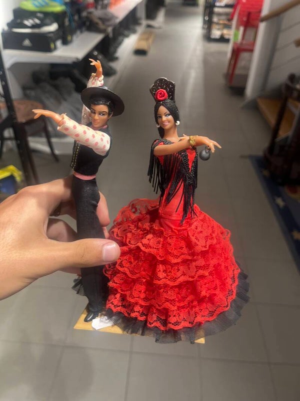 vintage Marin Chiclana Flamenco Dancer dolls - Figurines*