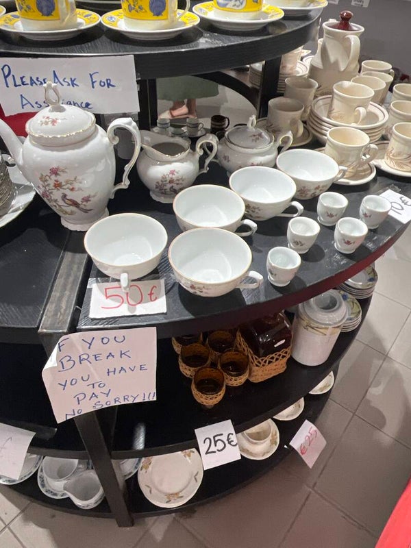 floral Tea set - Supplies*