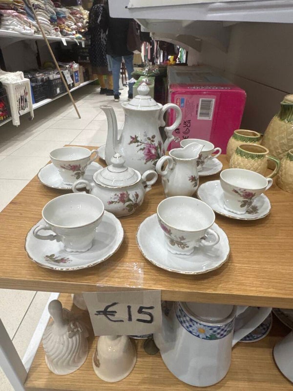 Fine Porcelain Coffee Set - Decor