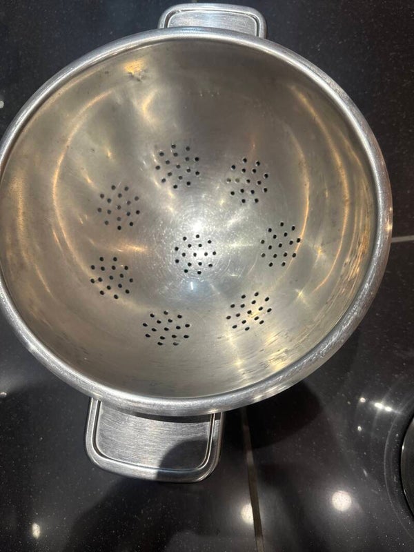 Stainless Steel Footed Colander-Supplies*
