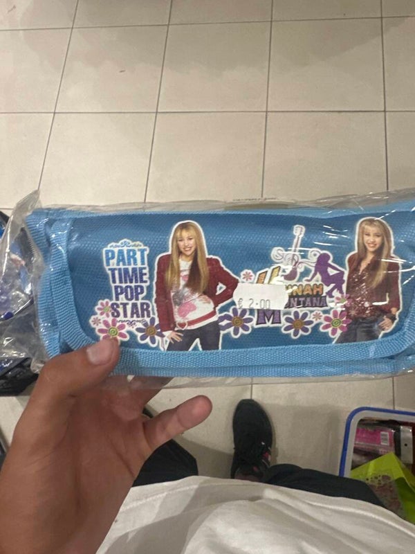 Hannah Montana Pencil Case - Stationary*