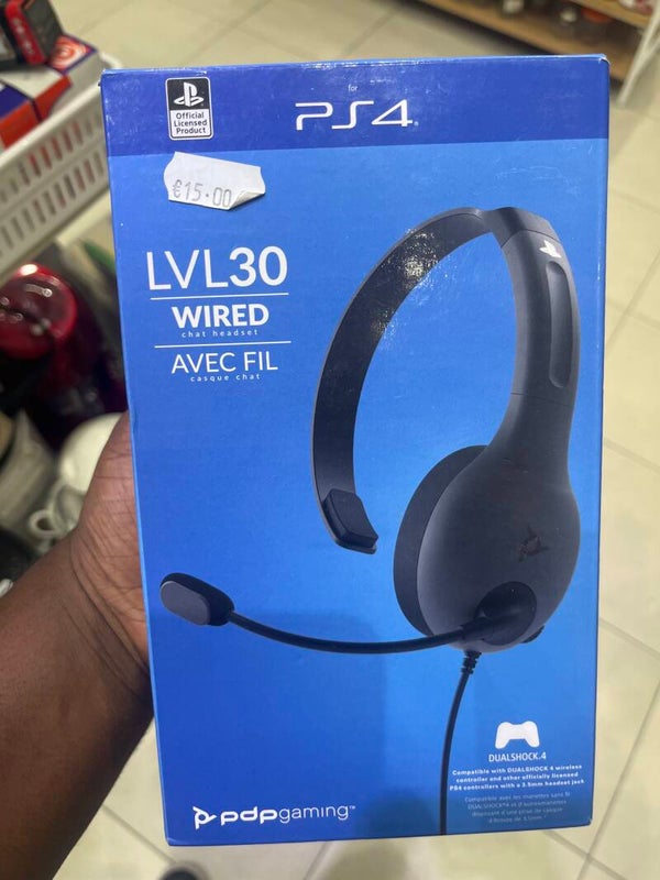 Wired PS4 Headphones- Supplies***