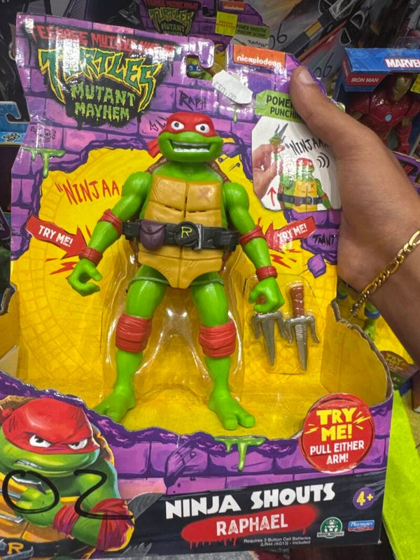 Teenage Mutant Ninja Turtles Ninja Shouts Raphael - Toys*