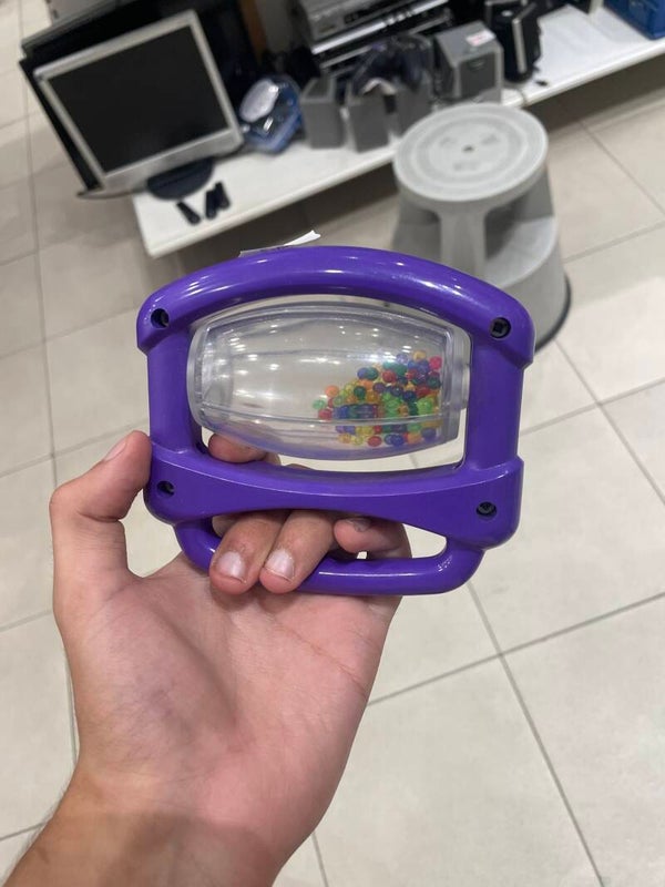 rotating sensory bead wheel toy - Toys*