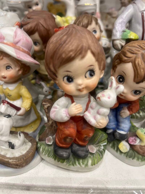 Ceramic Toddler Figurine - Figurines**
