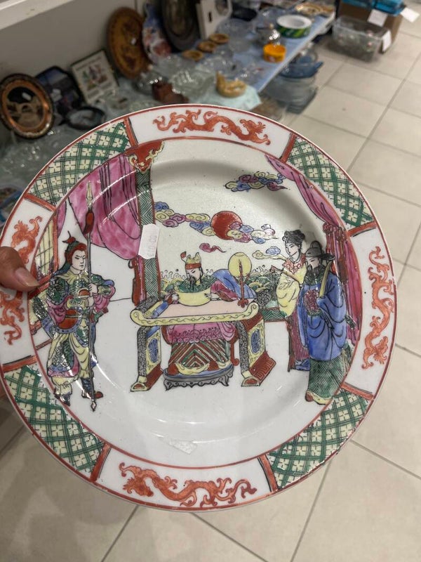 Porcelain decorative plate-Decor*