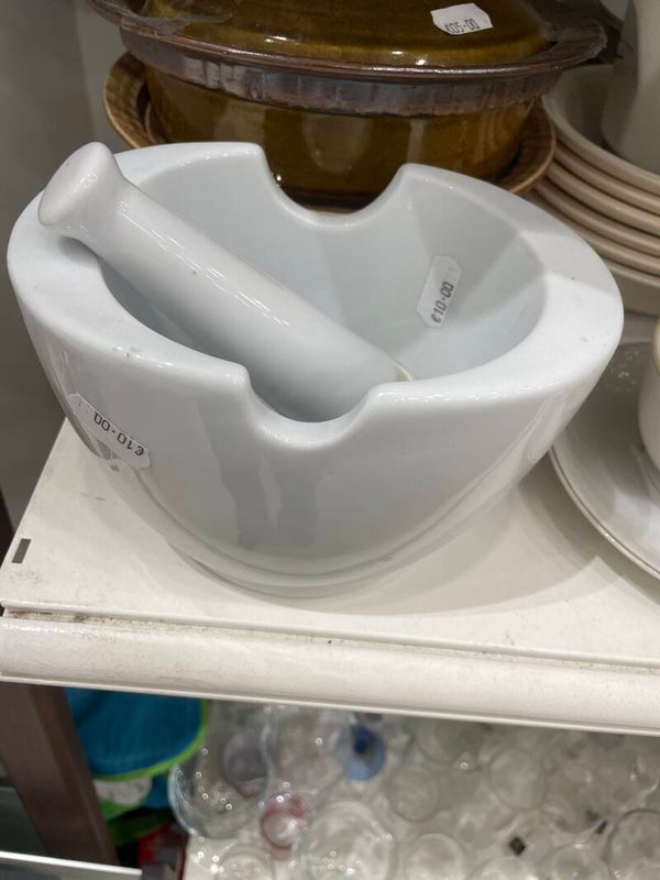 Mortar &pestle -supplies ***