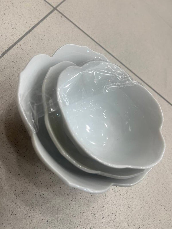Porcelain 3pcs bowl-supplies ***