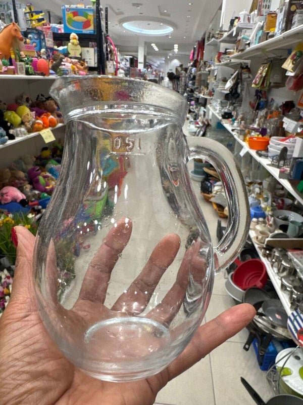 Clear Glass Pitcher- Supplies