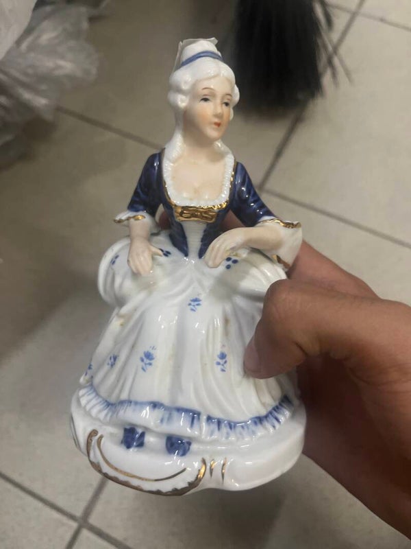 Procelain Woman Figurine - Figurines*