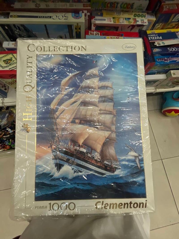 1000 pieces pirate ship - games*