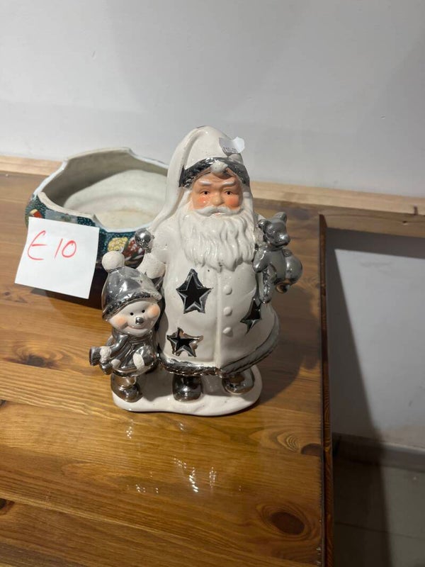 Santa Claus Candle holder - Christmas*
