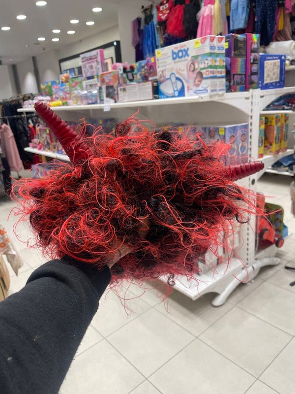 Devil Wig - New - Carnival Costume