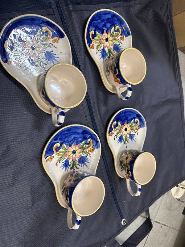Malta ceramic snack set- Supplies ***