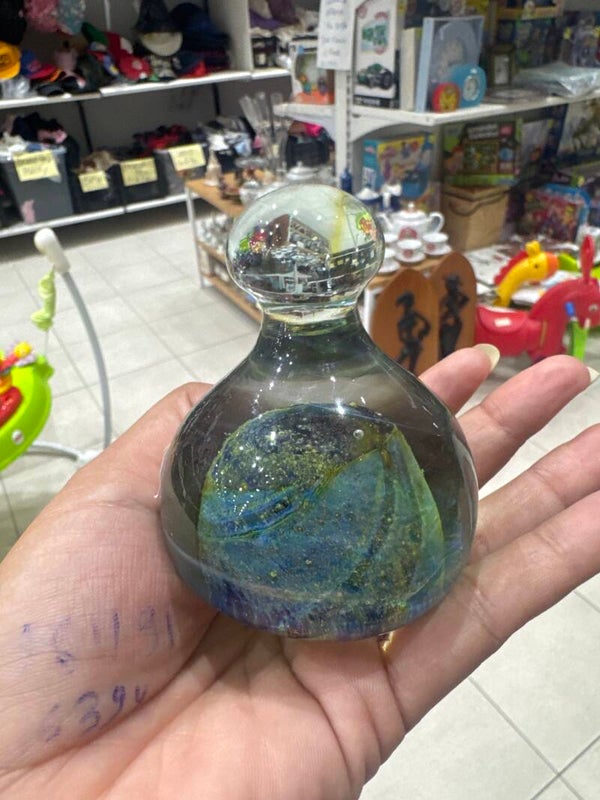 Valletta Glass Paperweight - Collectibles