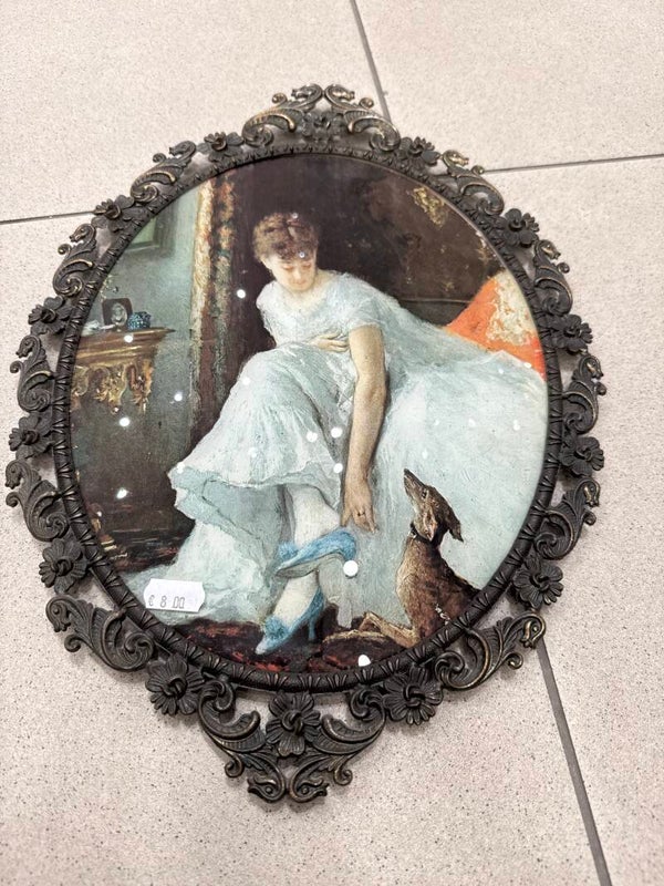 Vintage bronze frame- Decor ***
