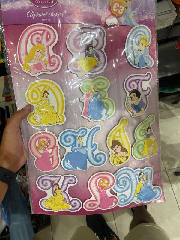 Disney Princess wall stickers - Stationary*