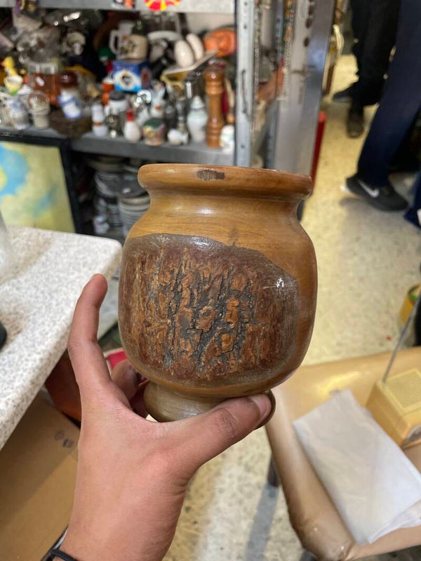 Wooden Vase - Decor*