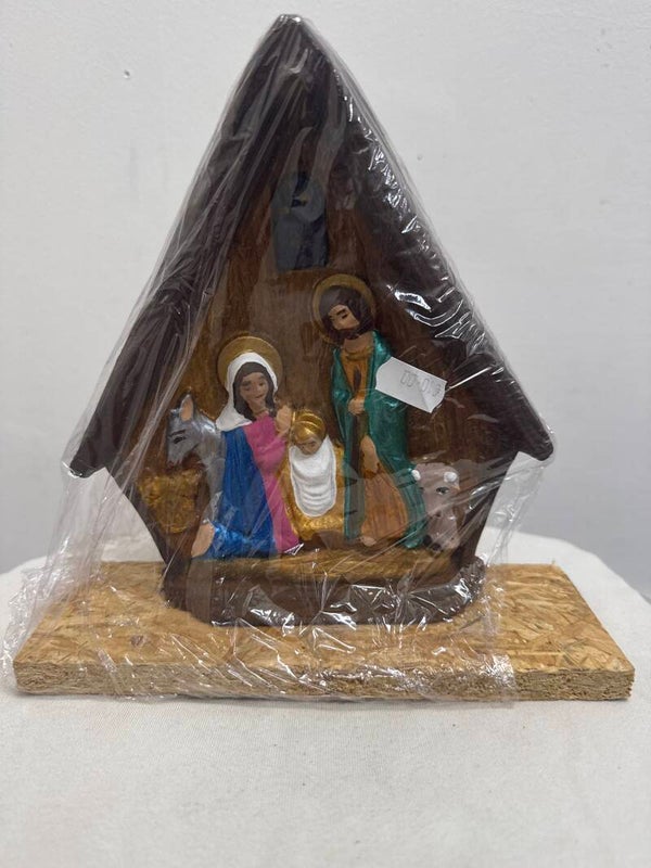 Handmade Crib - Religious**
