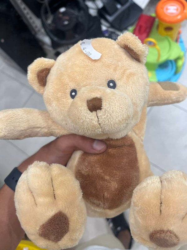 Velcro Teddy Bear soft toy - toys*