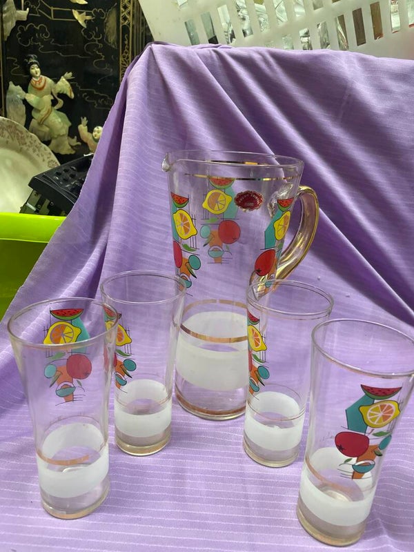 Water Set Of 4 - Vintage
