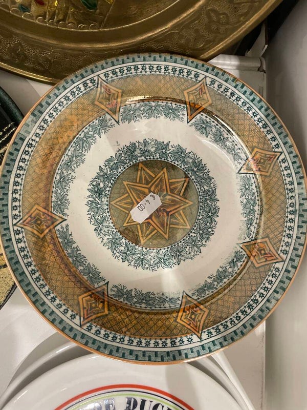 Aquamarine Decorative Plate - Decor