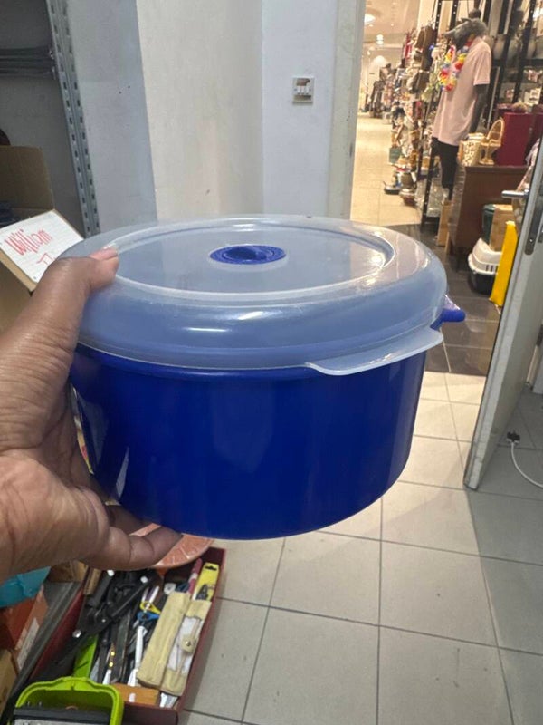 Plastic Container With Lid - Supplies