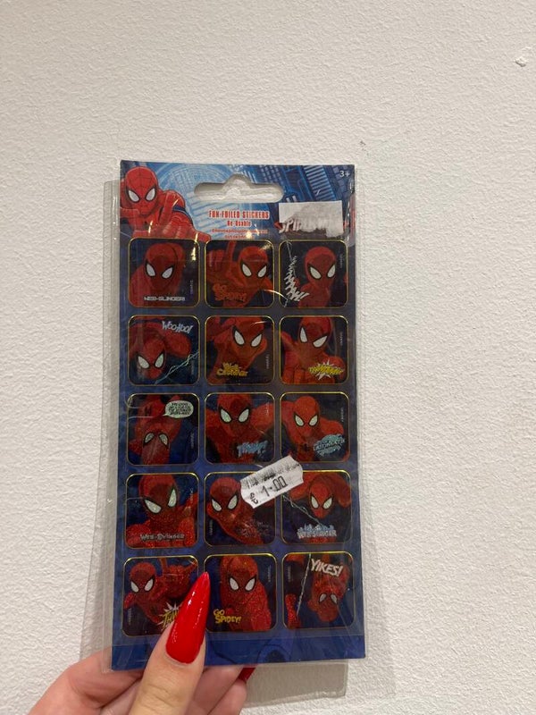 Spiderman Stickers - Stationery