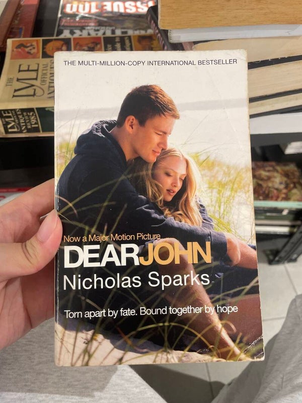 Dear John Nicholas Sparks - Books