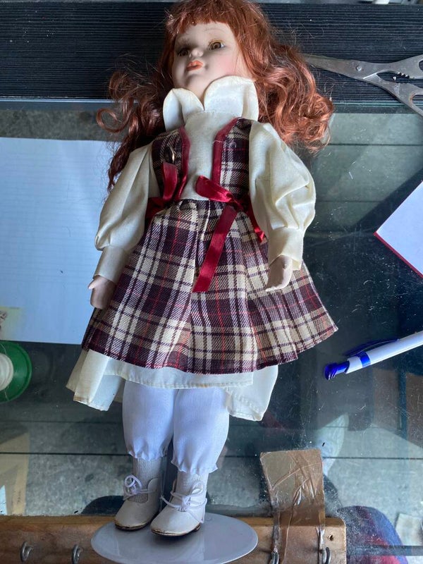 Porcelain Doll Medium - Collectible