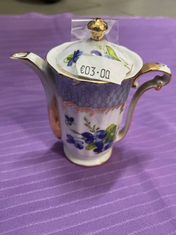 Regal Porcelain Miniature Teapot - Collectibles