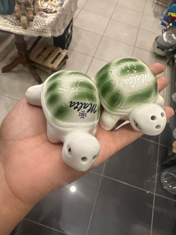 Salt and Pepper Shakers-2€ each-Malta products***
