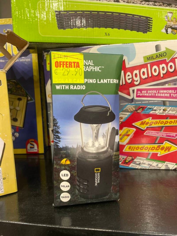 Solar Camping Lantern - Electric
