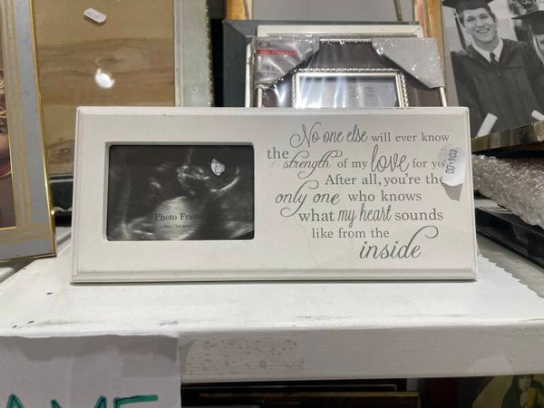 Baby Sonogram 10 x 7cm Picture Frame - Frames