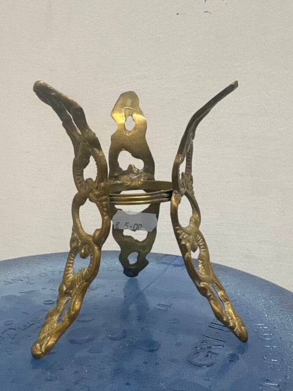 Brass candle holder- Brass***